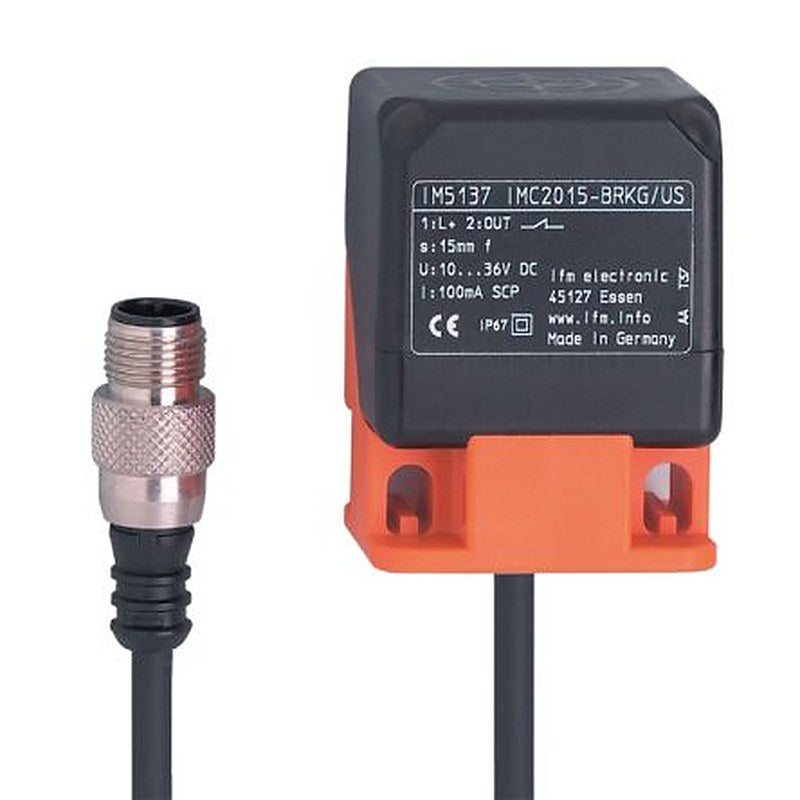 ifm electronic IM5137 Rectangular Inductive Proximity Sensor PNP/NPN IM 36V dc 15 mm 36 V dc 100mA