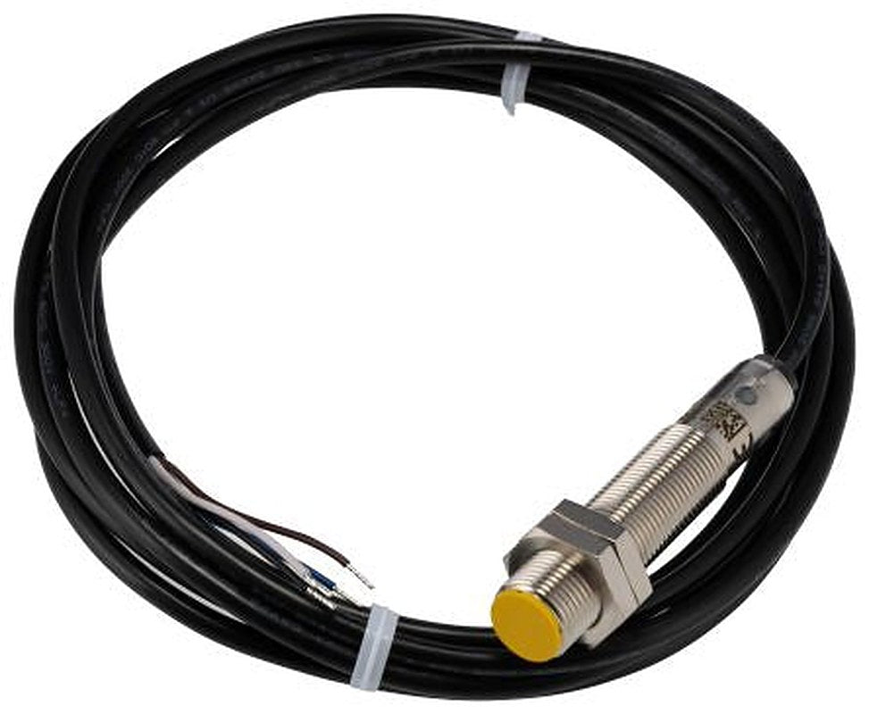 SICK IME2S Series Inductive Non-Contact Safety Switch, Nickel Plated Brass Housing, 28.8V dc, 2 NO, M12