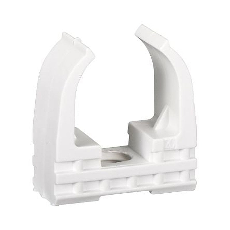 Schneider Electric White Polyamide Cable Clip, 20 mm Max. Bundle Screw