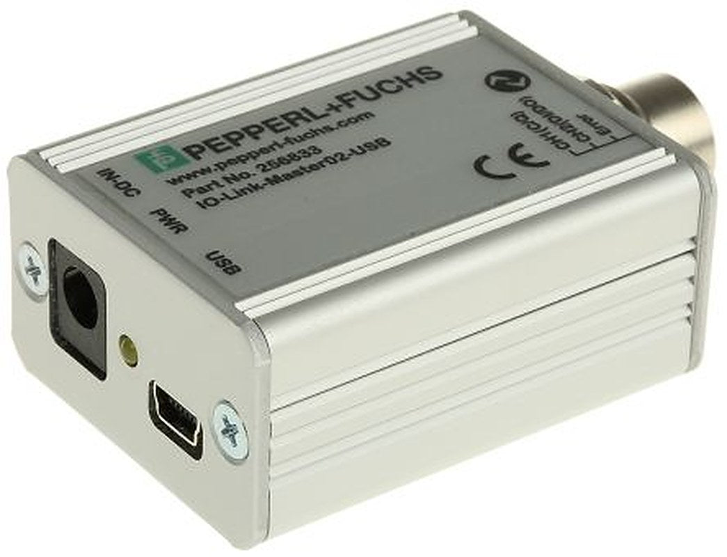 Pepperl + Fuchs, IO-Link-Master02-USB Series USB Programming Tool for Use with IO-Link Devices, CE Standard
