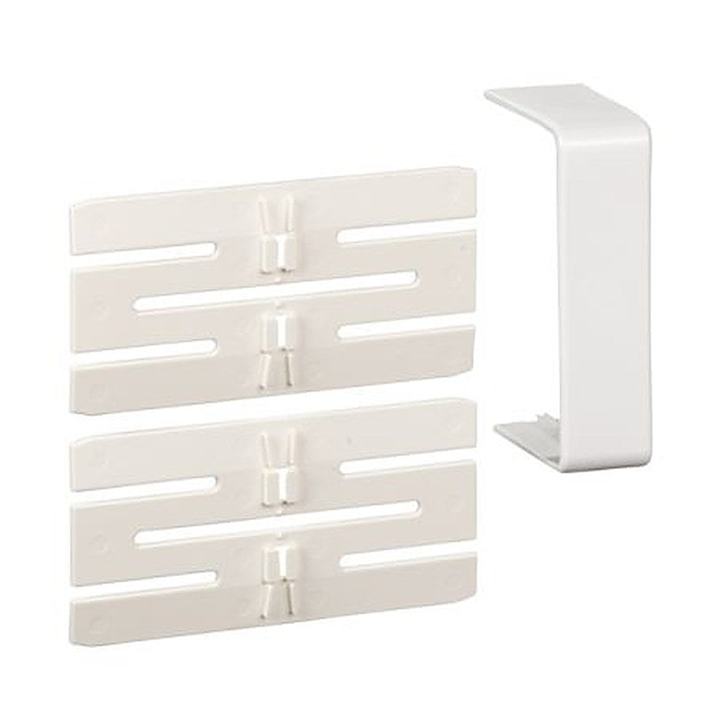 Schneider Electric OptiLine 45 White, W57mm x D80 mm, L100 mm, Plastic