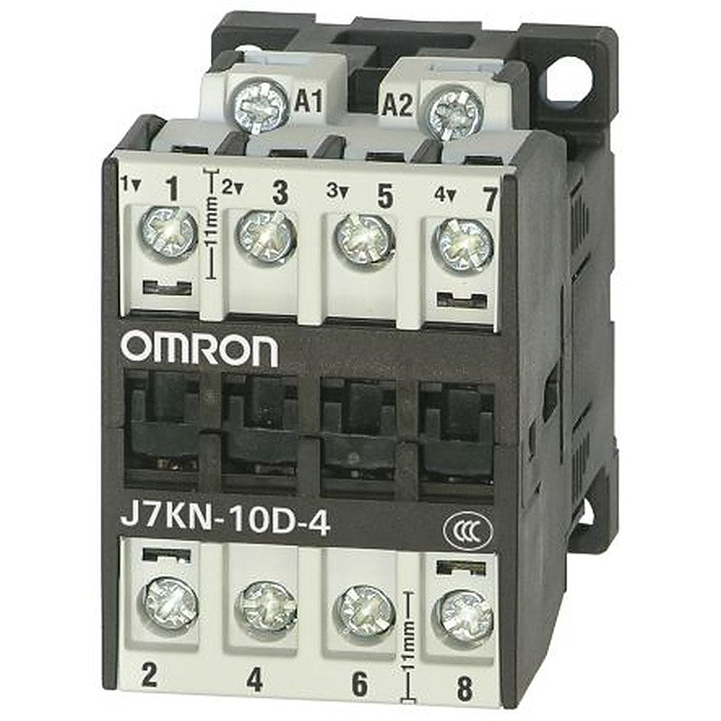 Omron J7KN Contactor, 230V ac Coil, 4-Pole, 25 A, 4 kW, Screw