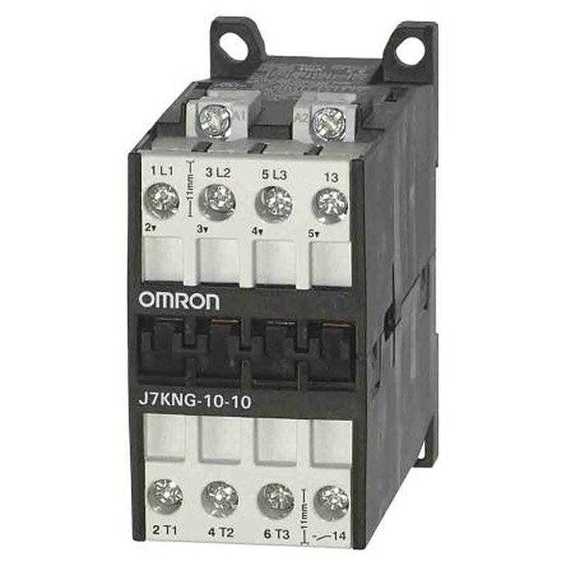 Omron J7KNA-AR Contactor, 24V Coil, 3-Pole, 10 A, 4 kW, NO/NC