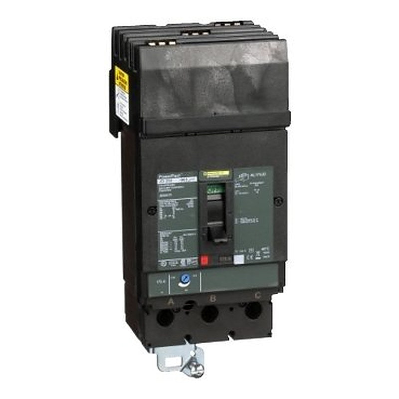 Circuit breaker, PowerPacT J, 175A, 3 pole, 600VAC, 14kA, I-Line, thermal magnetic, 80%, ABC (Circuit breaker PowerPacT J) is a Schneider Electric product. Designed for reliable performance and long service life. Available across Iraq — contact us for pricing and delivery options.