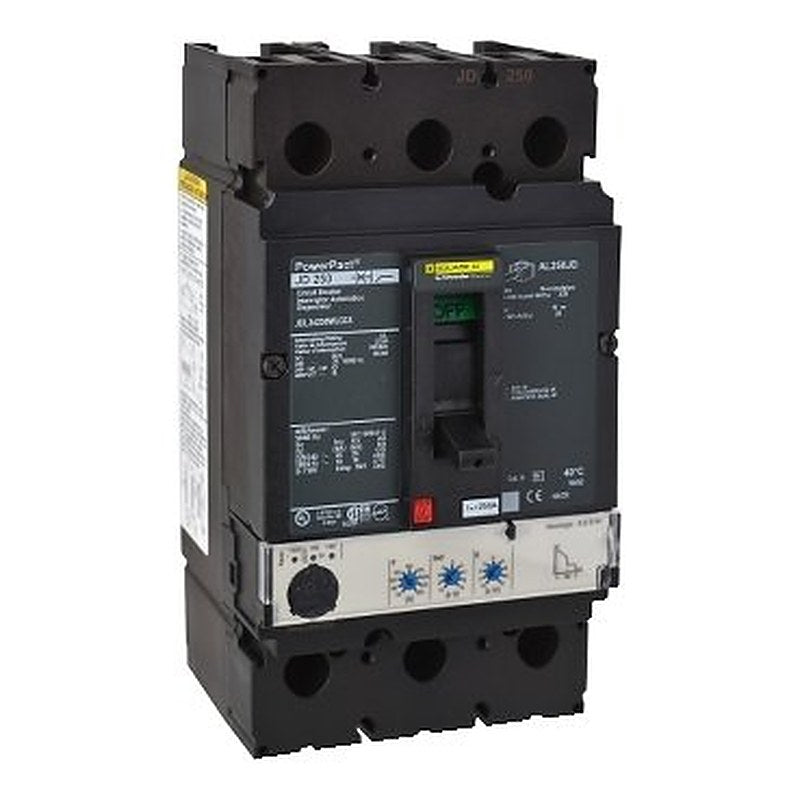 Circuit breaker, PowerPacT J, 250A, 3 pole, 480VAC, 18kA, lugs, Micrologic 3.2S-W, 80%, mission critical (Circuit breaker PowerPacT J) is a Schneider Electric product. Designed for reliable performance and long service life. Available across Iraq — contact us for pricing and delivery options.