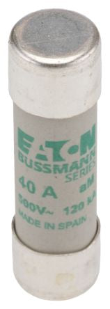 Eaton 40A Ceramic Cartridge Fuse, 14 x 51 mm