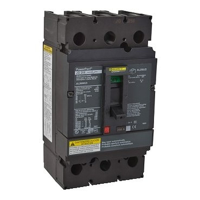Automatic switch, PowerPacT J, 175A, 2 pole, 600VAC, 18kA, lugs, magnetic (Automatic switch PowerPacT J) is a Schneider Electric product. Designed for reliable performance and long service life. Available across Iraq — contact us for pricing and delivery options.