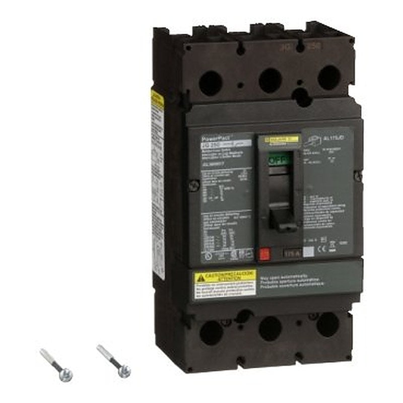 Automatic switch, PowerPacT J, 175A, 3 pole, 600VAC, 18kA, lugs, magnetic (Automatic switch PowerPacT J) is a Schneider Electric product. Designed for reliable performance and long service life. Available across Iraq — contact us for pricing and delivery options.
