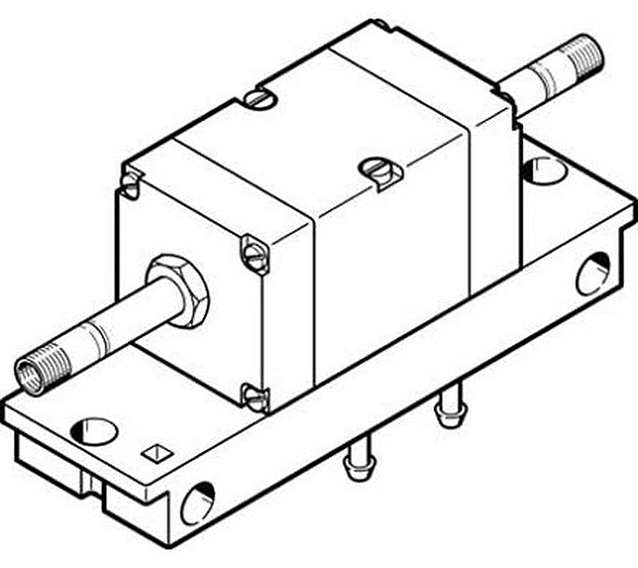 Festo Pneumatic Solenoid Valve - 5/2 Electric PK-3 JMFH-5-PK-3 Series