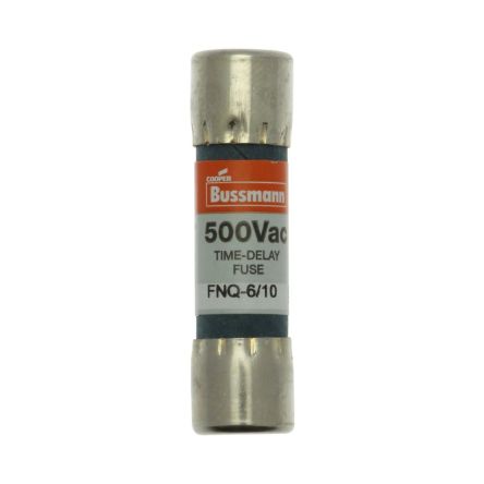 Eaton 600mA T Fibre Cartridge Fuse, 10 x 38 mm