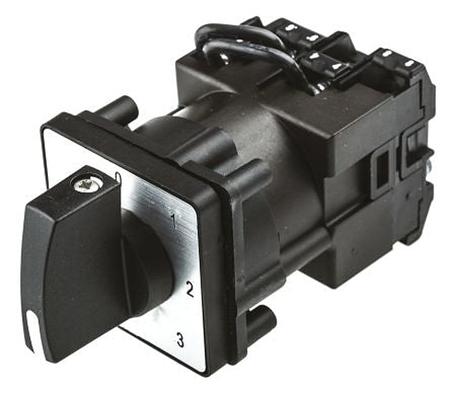 Schneider Electric 4 Position 45 °, Black Handle Actuator 12 A