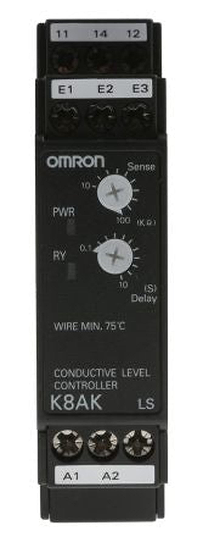 Omron Monitoring Relay, 3 Phase, SPDT, DIN Rail, 240V ac 24 V dc