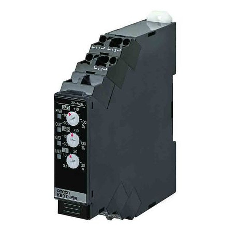 Omron Monitoring Relay, 3 Phase, 200 V ac→240 V ac Monitor Range, Transistor, DIN Rail