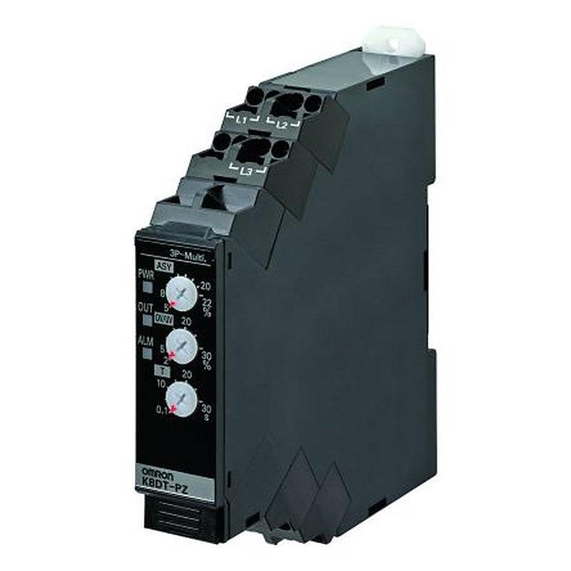 Omron Monitoring Relay, 3 Phase, 200 V ac→240 V ac Monitor Range, SPDT, DIN Rail 24 V dc
