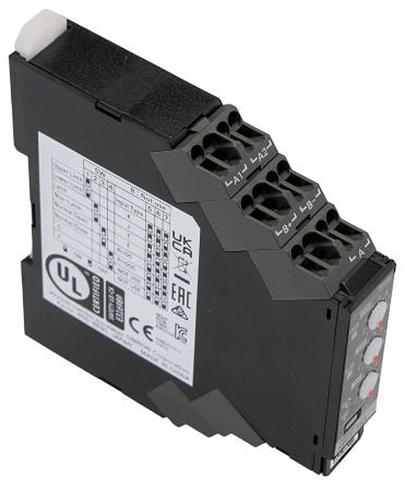 Omron Monitoring Relay, SPDT, DIN Rail, Monitoring: 0 °C to 999 °C 0V ac