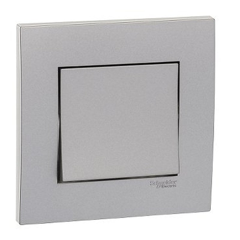 Switch, Vivace, 16AX, 250V, 1 way, 1 gang, aluminium silver (Switch Vivace) is a Schneider Electric product. Designed for reliable performance and long service life. Available across Iraq — contact us for pricing and delivery options.