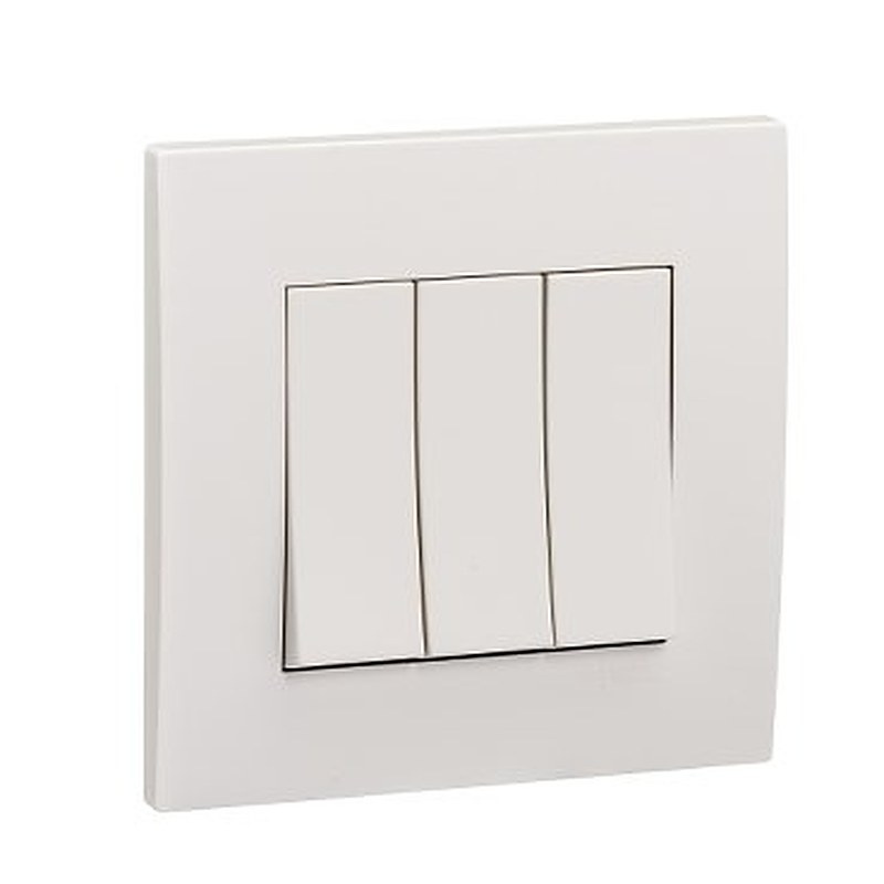 Vivace 16AX 250V 3gang 2Way Switch,White (Vivace 16AX 250V 3gang 2Way Switch White) is a Schneider Electric product. Designed for reliable performance and long service life. Available across Iraq — contact us for pricing and delivery options.