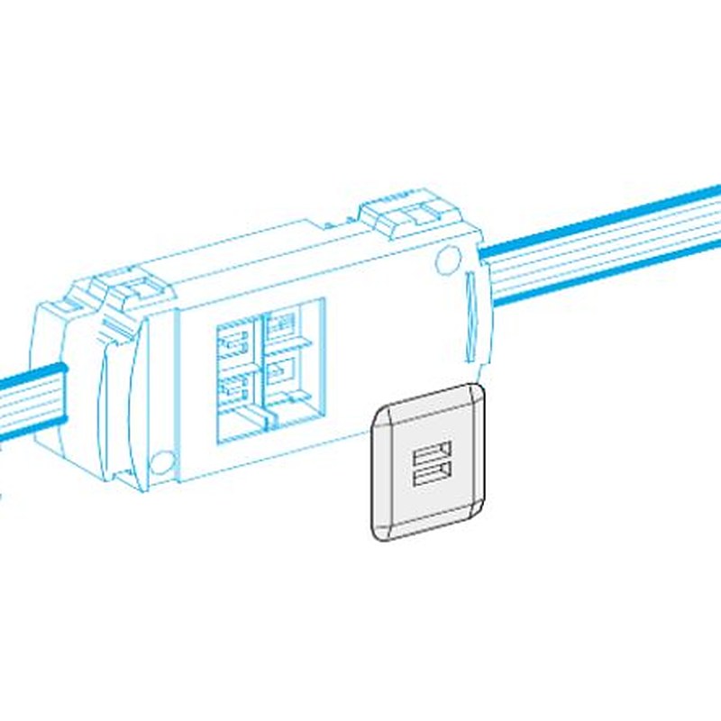 Schneider Electric Busbar Trunking Blanking Plate, Canalis Series