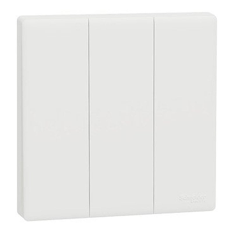 Momentary switch, Vivace E, 10A, 250V, 3 gangs, white (Momentary switch Vivace E) is a Schneider Electric product. Designed for reliable performance and long service life. Available across Iraq — contact us for pricing and delivery options.