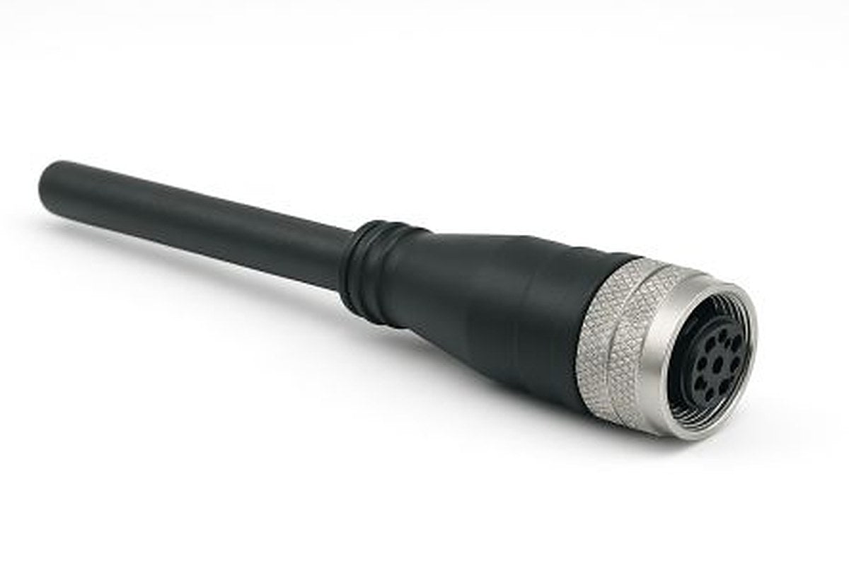 Leuze KD Series Cable, 4 Cores, 0.34 mm² CSA, Unscreened, 20000 mm, Black Polyurethane Sheath
