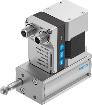 Festo, 8101541 Electrical Linear Actuator Plug M12 x 1, 20 m, Stroke Length: 30 mm, 85N