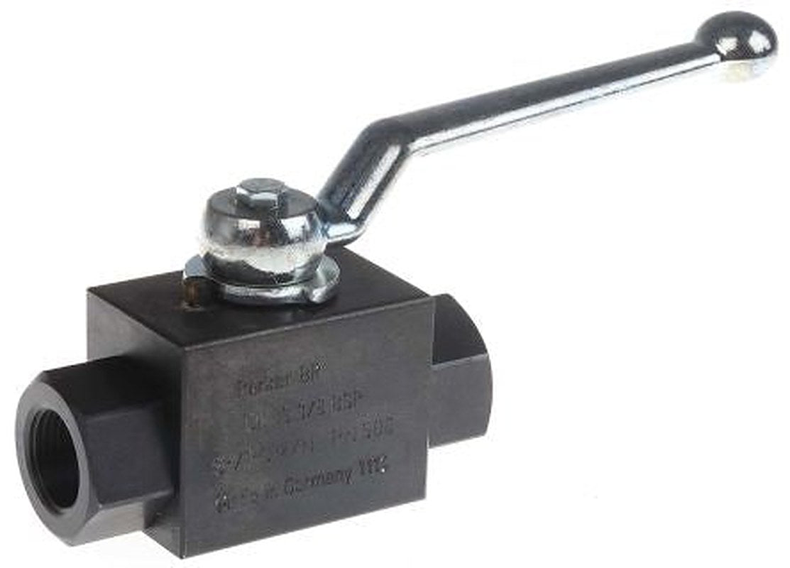 Parker Phosphate Steel Hydraulic Ball Valve, KH3/8CFX G