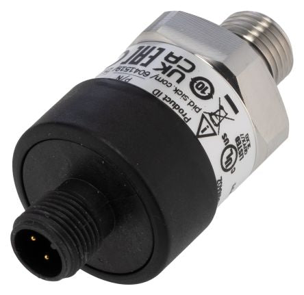 SICK PBT Series Pressure Sensor, Current Output 0 bar 16 bar, Gauge Reading