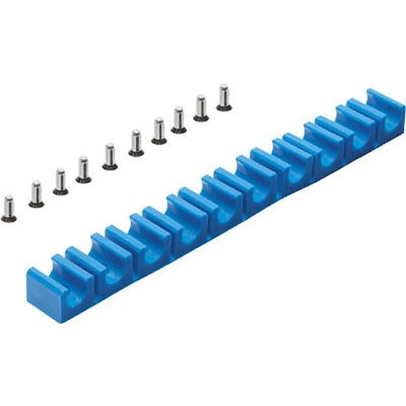 Festo 4 Tubes Polyethylene Tube Clip, For Tube Diam. 17.6 mm OD