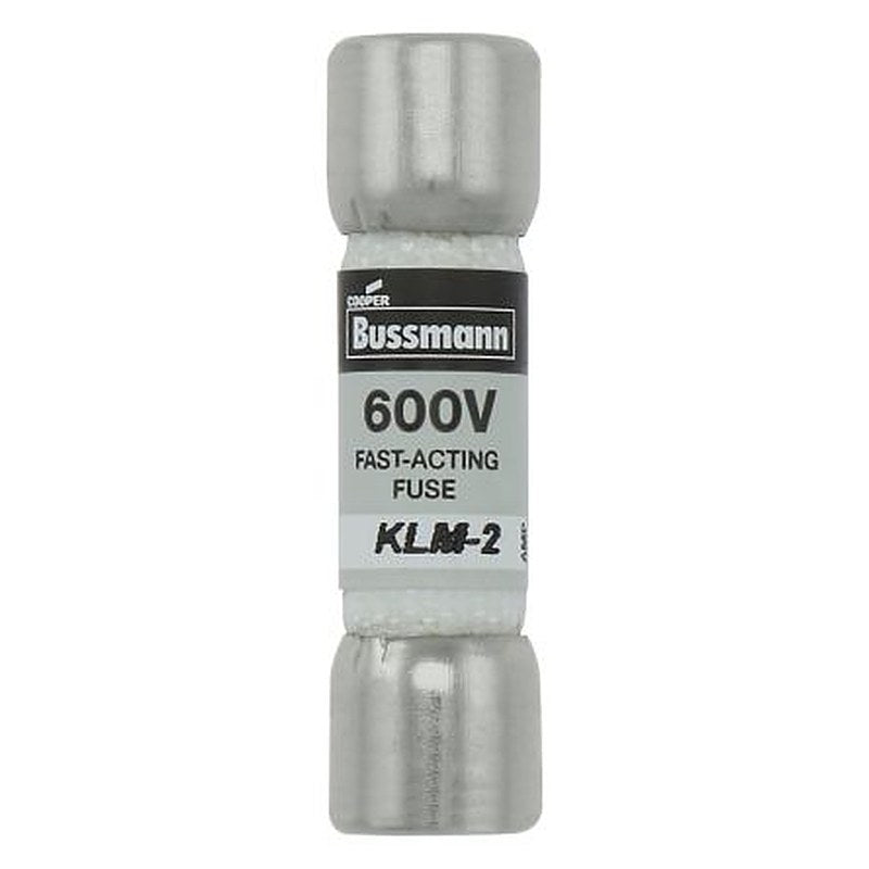 Eaton 2A F Melamine Cartridge Fuse, 10 x 38 mm