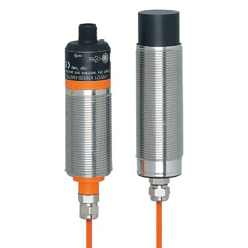 ifm electronic KN5121 Threaded Barrel Capacitive Proximity Sensor KN, M30 x 1.5 PNP 200mA 30V dc 30 V ac 30 V dc