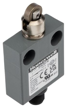 Honeywell 914CE Series Roller Plunger Limit Switch, SPDT, IP66, IP67, IP68, Die Cast Zinc Housing, 250V ac
