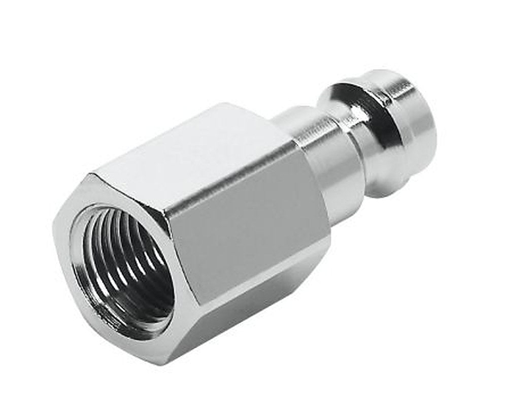 Festo Brass Pneumatic Quick Connect Coupling, 1/8 in Male G
