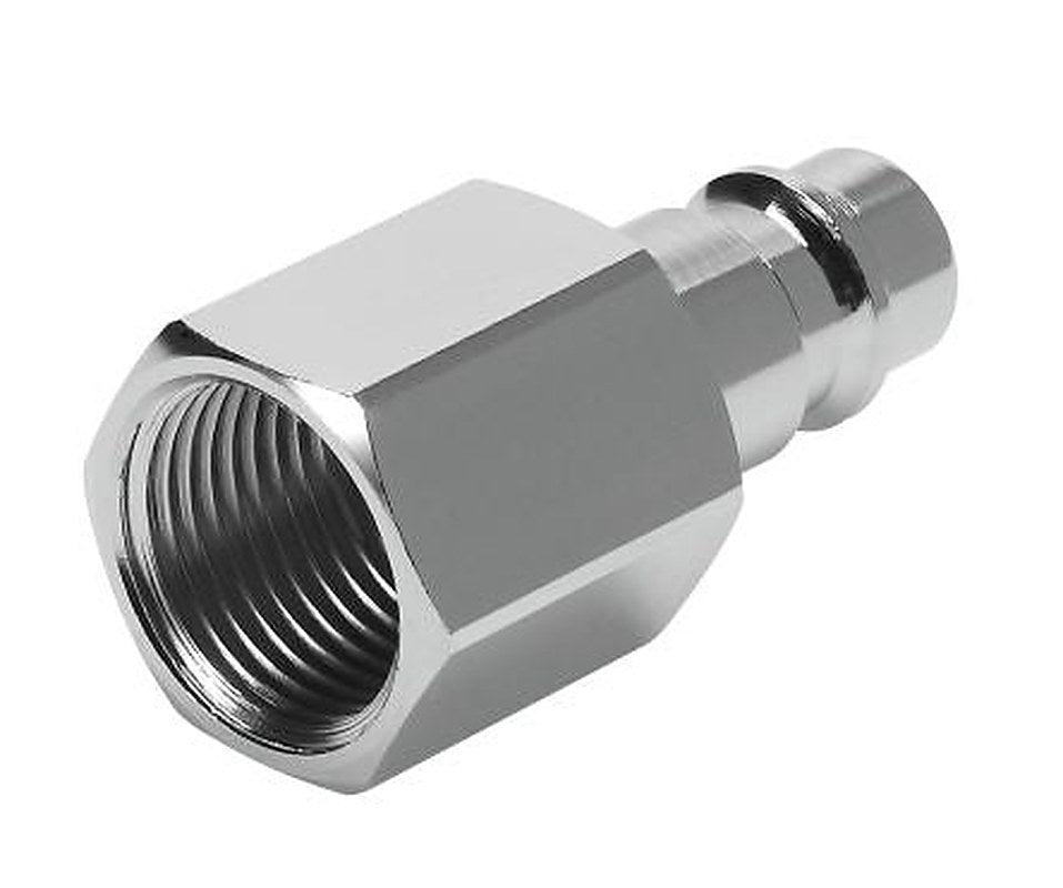 Festo Brass Pneumatic Quick Connect Coupling, 1/4 in Male G