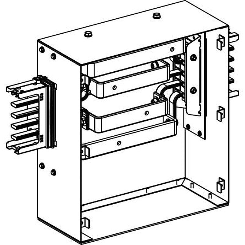 Schneider Electric Busbar Centre Feed Unit with Without Protection, Canalis Series