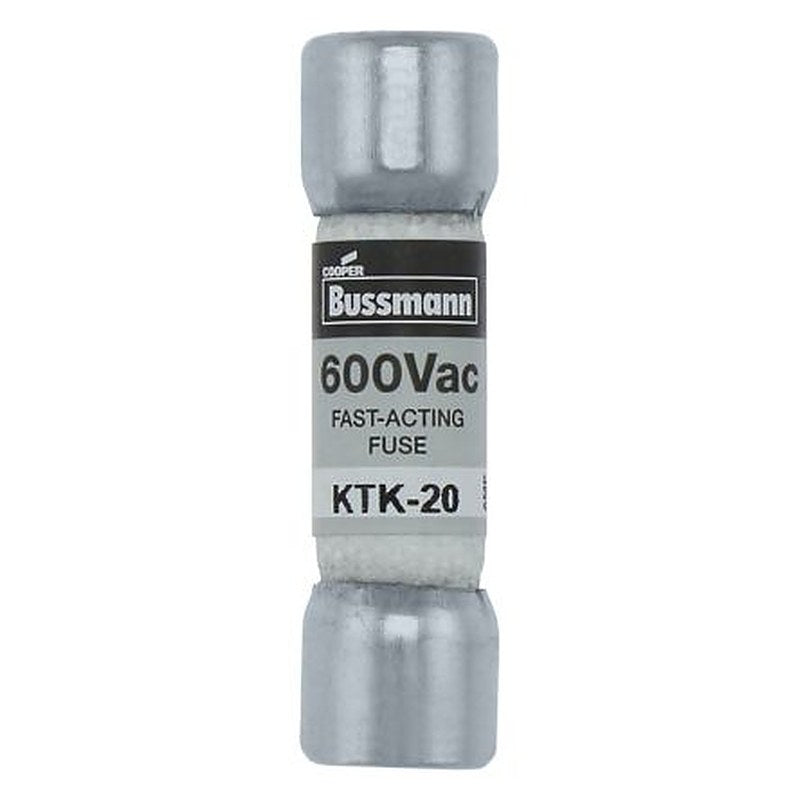Eaton 20A F Melamine Cartridge Fuse, 10 x 38 mm