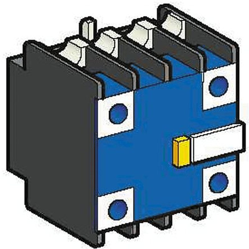 Schneider Electric Auxiliary Contact, 2 Contact, TeSyS D, LA1DX02