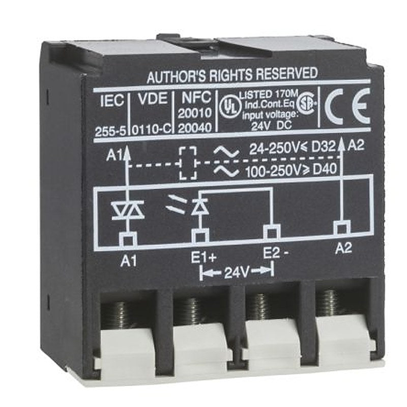 Schneider Electric TeSyS D Contactor Accessory for use with Contactor Latching Block