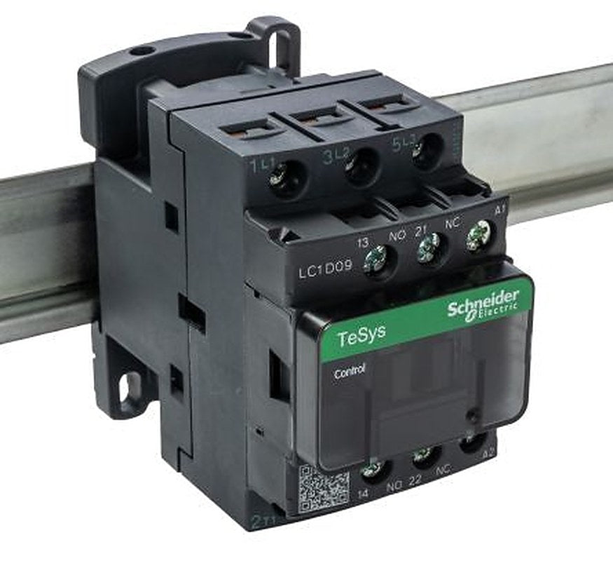 Schneider Electric TeSyS D Contactor, 48V ac Coil, 3-Pole, 9 A, 4 kW 48V ac, 3 NO, 690V ac