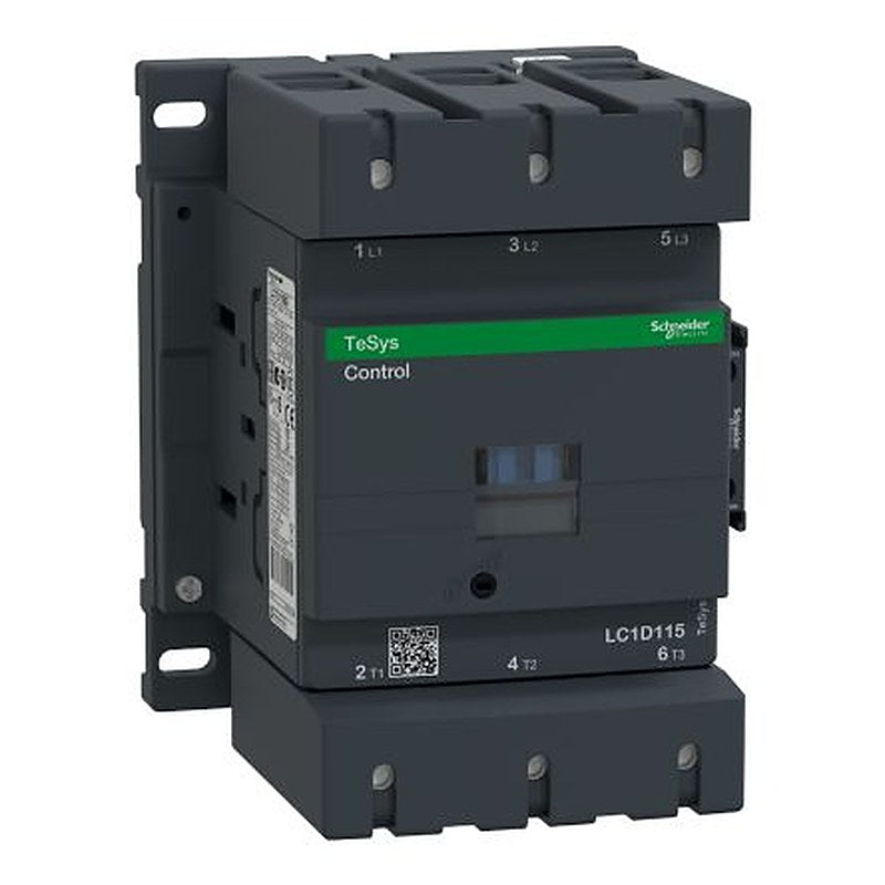 Schneider Electric TeSyS D Contactor, 125V dc Coil, 3-Pole, 115 A, 24 W 125V dc, 3 NO, 690V