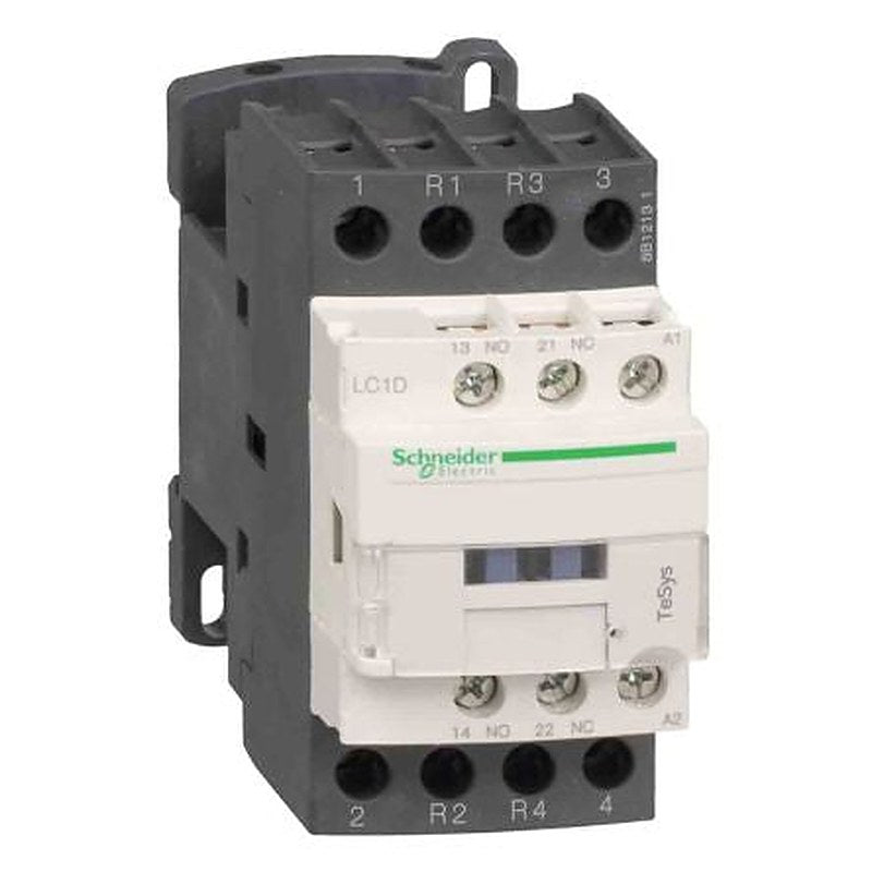 Schneider Electric TeSyS D Contactor, 24V dc Coil, 4-Pole, 25 A 24V dc, 2 NO/2 NC, 690V ac