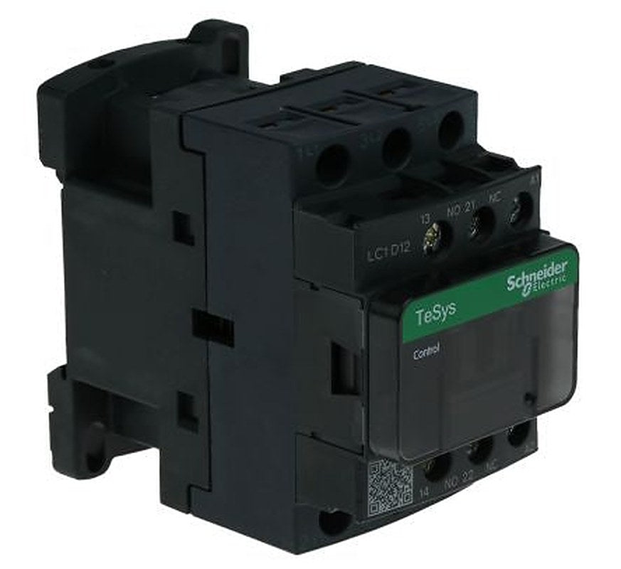 Schneider Electric TeSyS D Contactor, 110V ac Coil, 3-Pole, 12 A, 5.5 kW 110V ac, 3 NO, 690V ac
