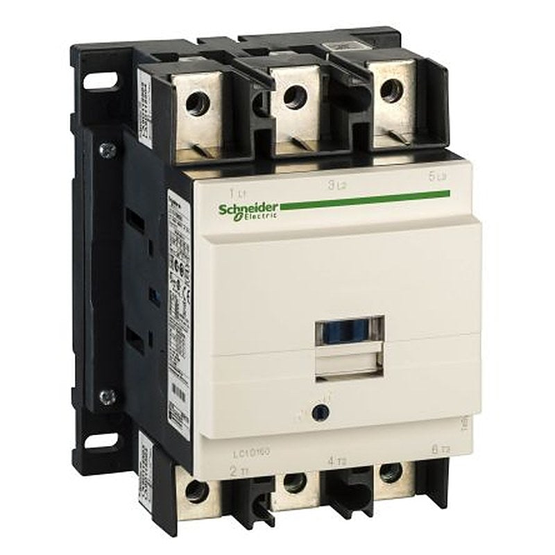 Schneider Electric TeSyS D Contactor, 230V ac Coil, 3-Pole, 150 A, 75 kW, 1 NO/1 NC, 440V