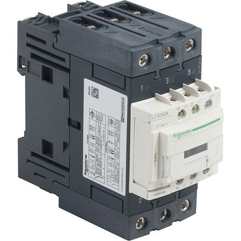 Schneider Electric TeSys D Contactor, 24V Coil, 3-Pole, 22 kW 24V, 3 NO