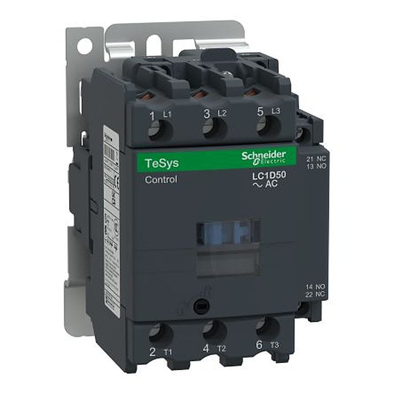 Schneider Electric TeSyS D Contactor, 230V Coil, 3-Pole, 50 A, 1 NO/1 NC, 1kV