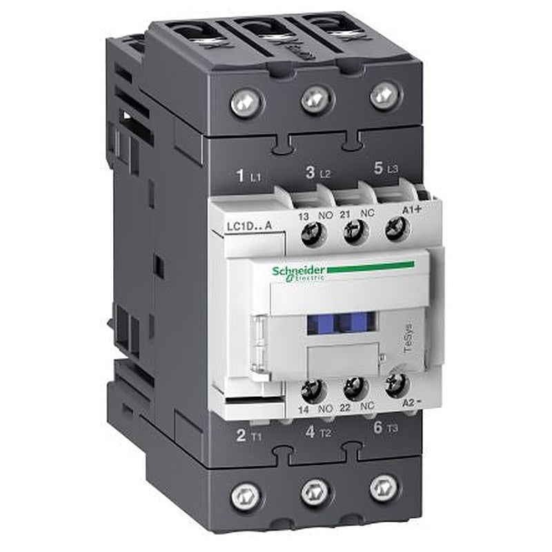 Schneider Electric TeSys D Contactor, 24V Coil, 3-Pole, 65 A, 30 kW 24V, 3 NO, 440V