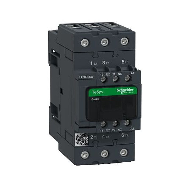 Schneider Electric TeSyS D Contactor, 220V ac Coil, 3-Pole, 30 kW 220V ac, 3 NO, 690V