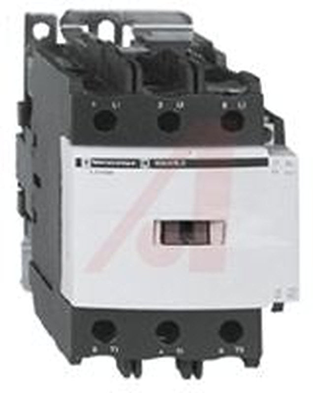 Schneider Electric TeSyS D Contactor, 24V ac Coil, 3-Pole, 80 A, 37 kW 24V ac, 3 NO, 600V ac