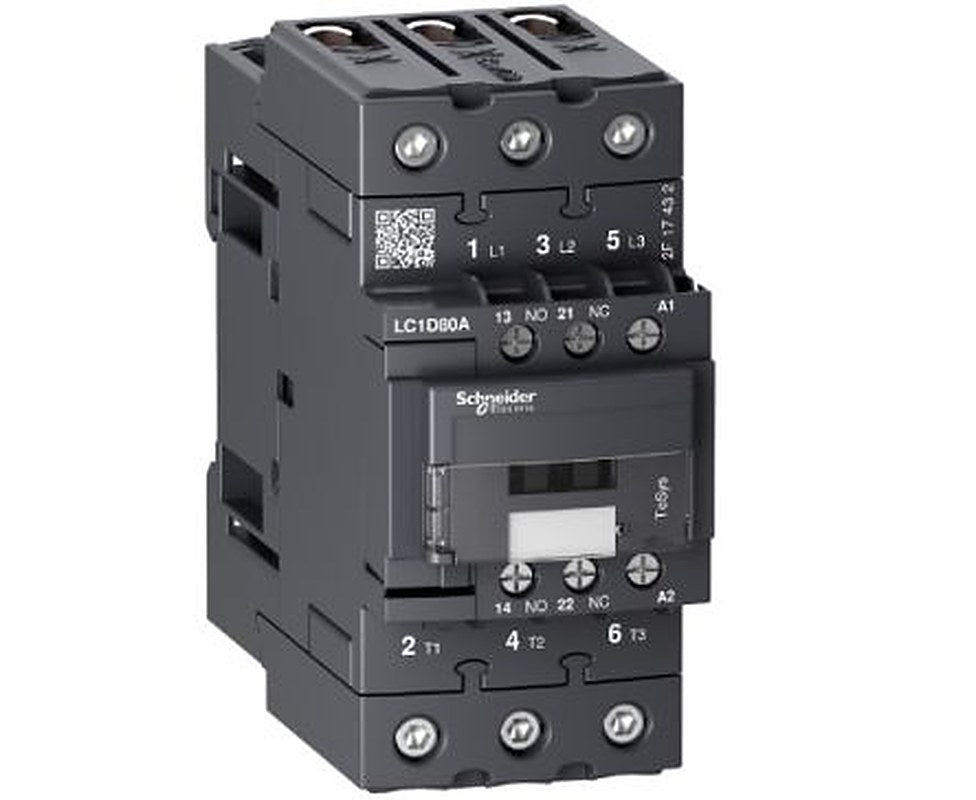 Schneider Electric TeSyS D Contactor, 230V Coil, 3-Pole, 66 A, 37 kW 230V, 3 NO