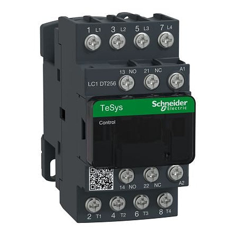 Schneider Electric TeSyS D Contactor, 230V ac Coil, 4-Pole, 25 A, 1.56 W 230V ac, 4 NO, 690V