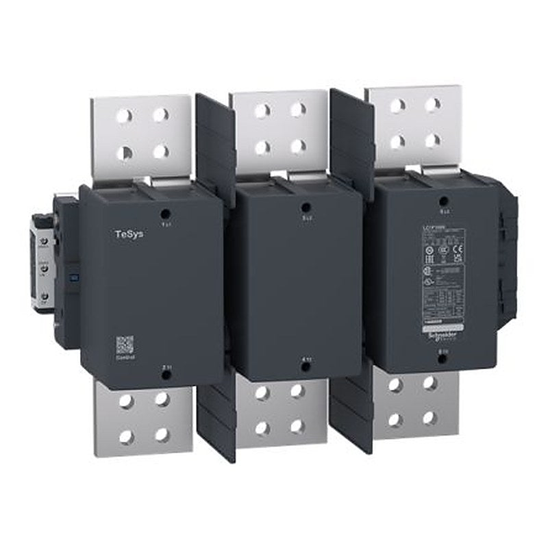 Schneider Electric TeSys F Contactor, 110V Coil, 3-Pole, 1 kA, 315 kW 110V, 3 NO, 110V